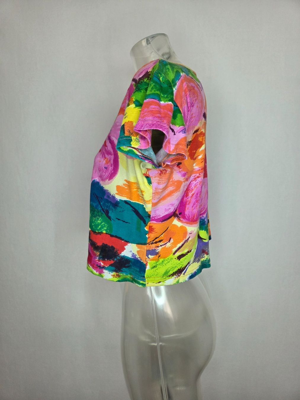 T-shirt: Boutique Brigitta Crop Top 80er Gr. L – Usato da Bern venduto da -Aniko- 1