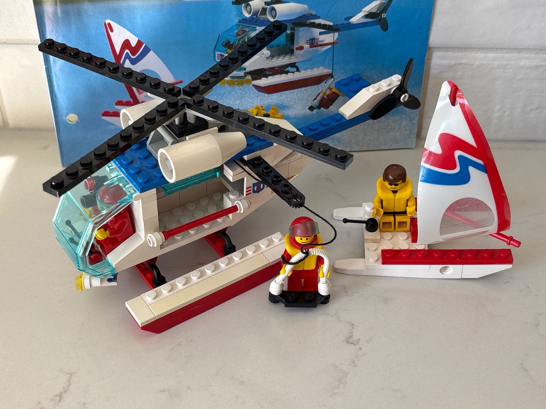 Lego Baukästen: LEGO SYSTEM 6342 Helicopter set with instructions – Gebraucht aus Gollion von Hampton 1