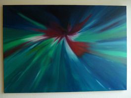 Bild "Nordlicht" (Oel) 70x100 cm
