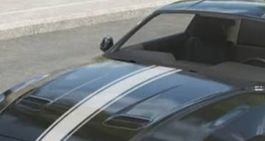 Auto Folie Schwarz 2 x