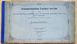 Antikes Buch über Instrumente der Geburtshilfe, 1856