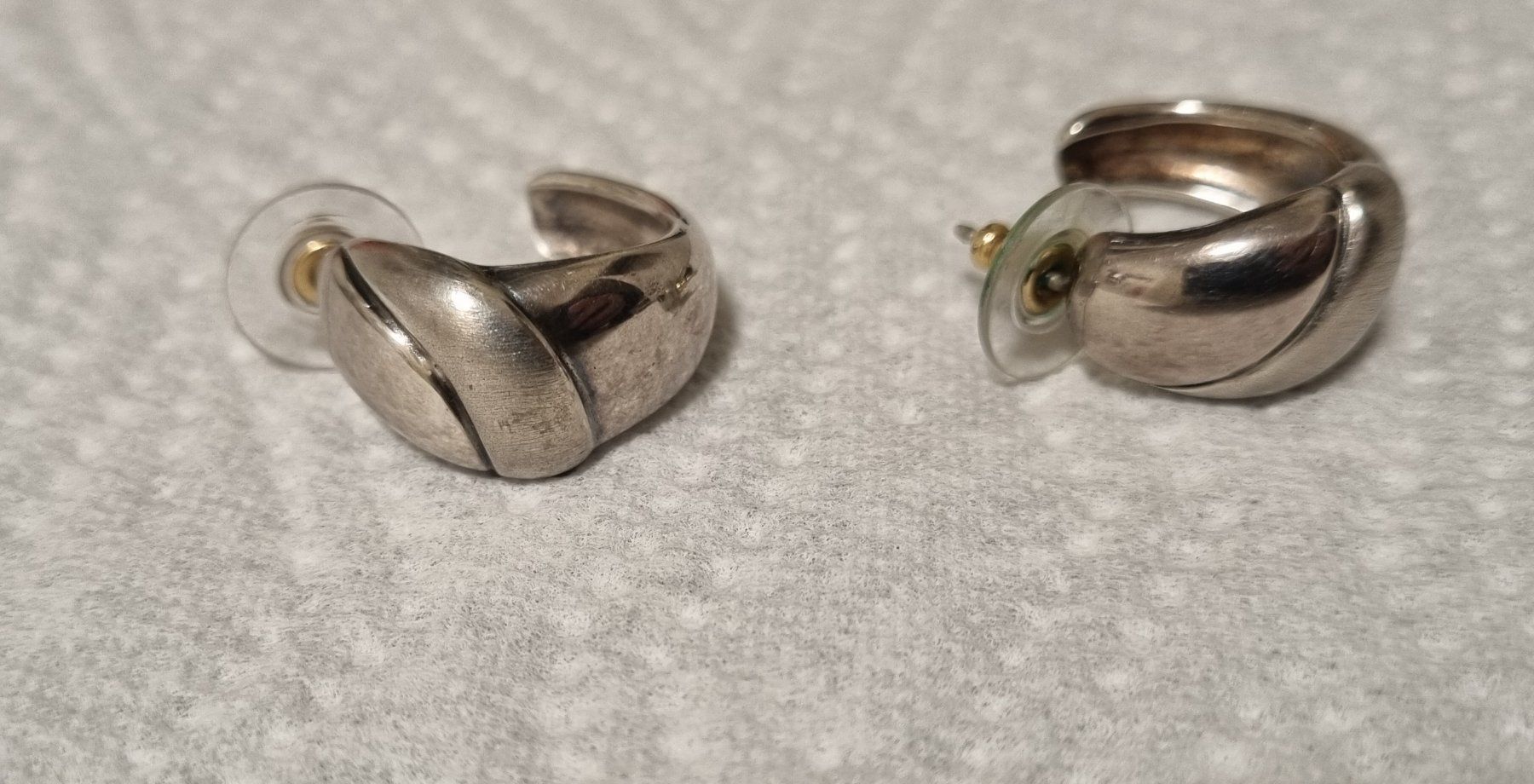 Orecchini pendenti & Orecchini a lobo: Schöne Vintage Ohrstecker Silber 925 – Usato da Nottwil venduto da Janny77 1