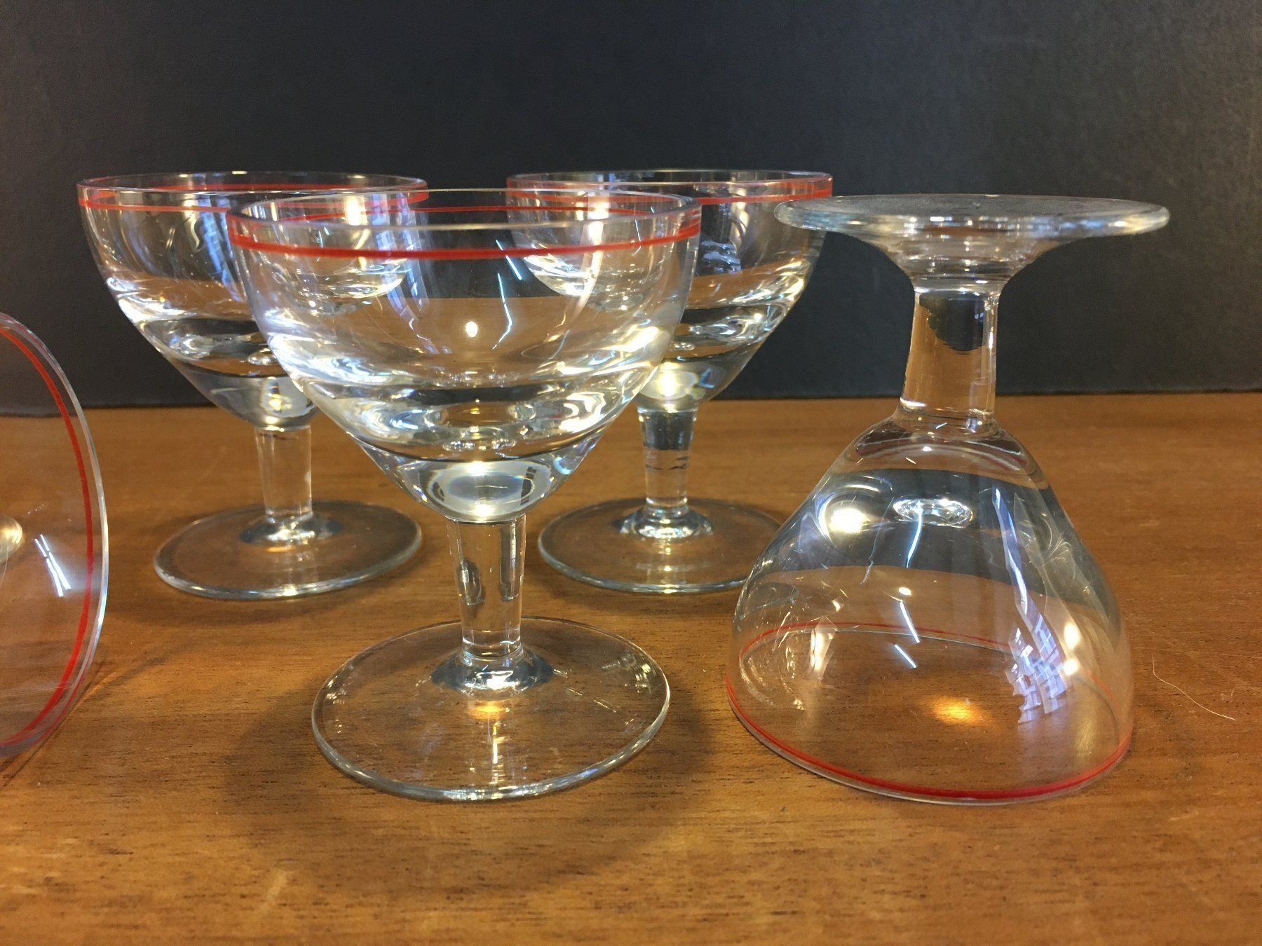 Bicchieri: Vintage 6 Gläser, ca. 7 cm. hoch – Usato da Schaffhausen venduto da vintageville 8