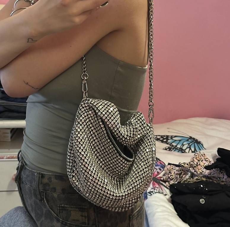 Borse da donna: Borsa brillantini  – Nuovo e nell'imballaggio originale da Gorduno venduto da deesssiree 1