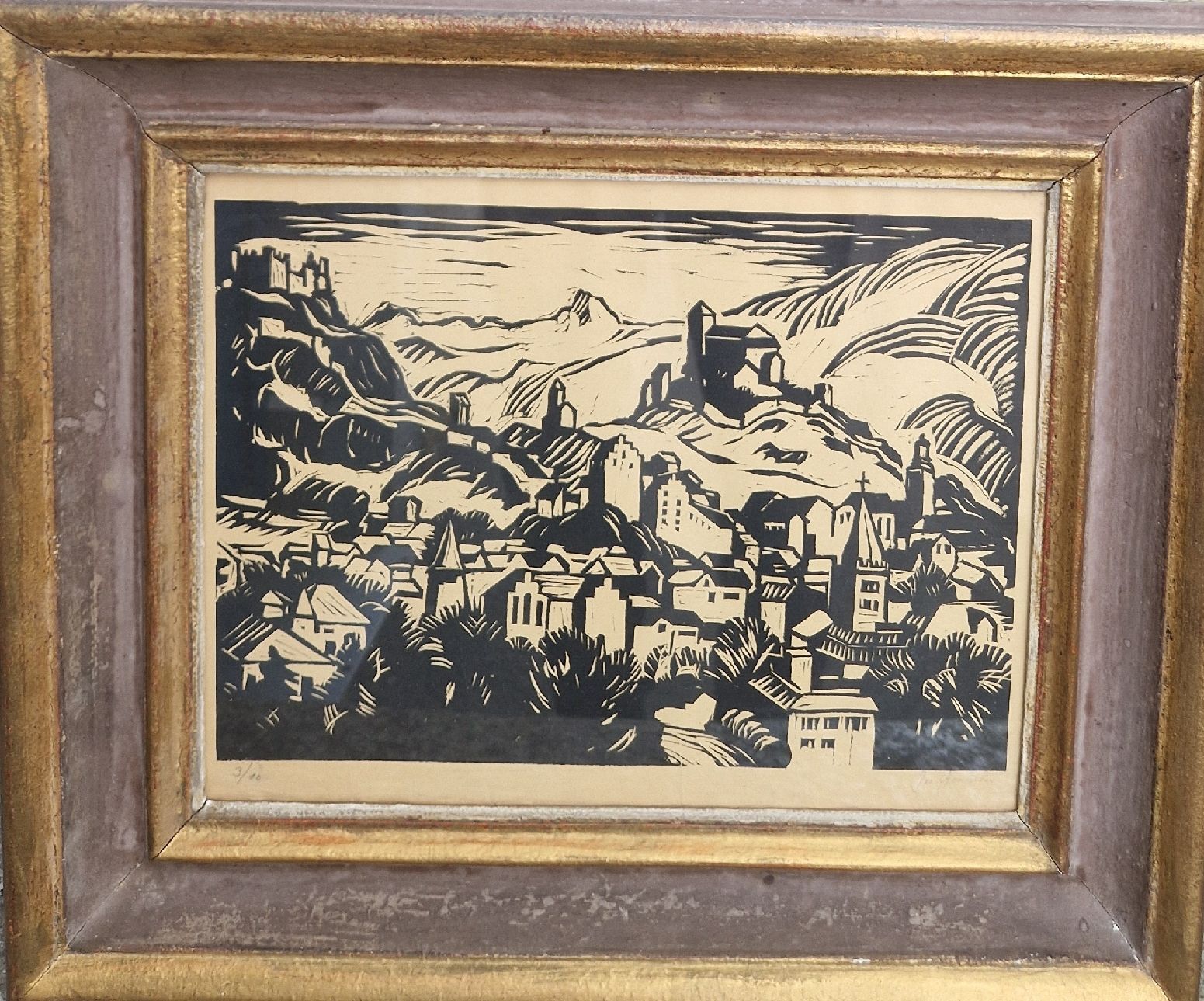 Incisioni: gravure de Joseph Gautschi – Usato da Renens VD venduto da vintage72 1