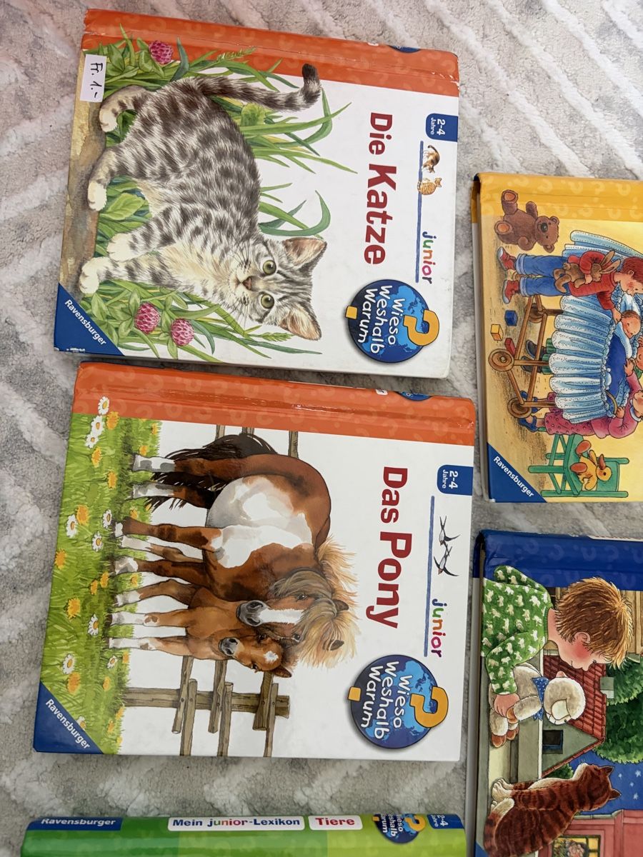 Libri: 5 x Ravensburger "Wieso Weshalb Warum Junior" – Usato da Sevelen venduto da gsandax 2