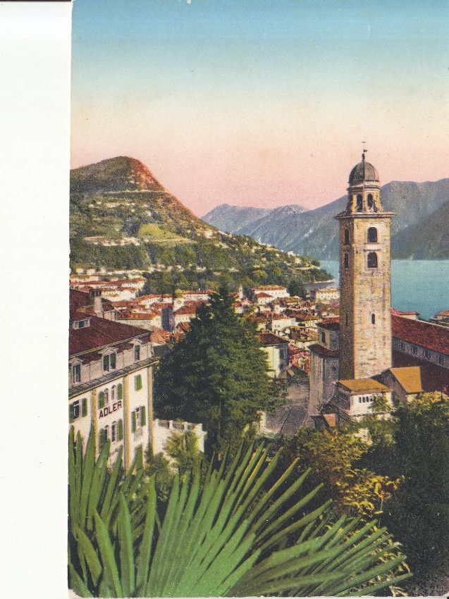 Cartes postales: Lugano San Lorenzo, ca. 1920 – D'occasion à Bürglen TG par StampGraf