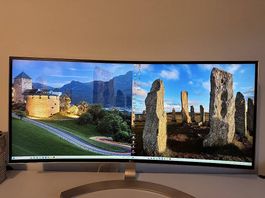 LG 38UC99-W 38 Curved UltraWide Monitor 3840×1600 USB-C