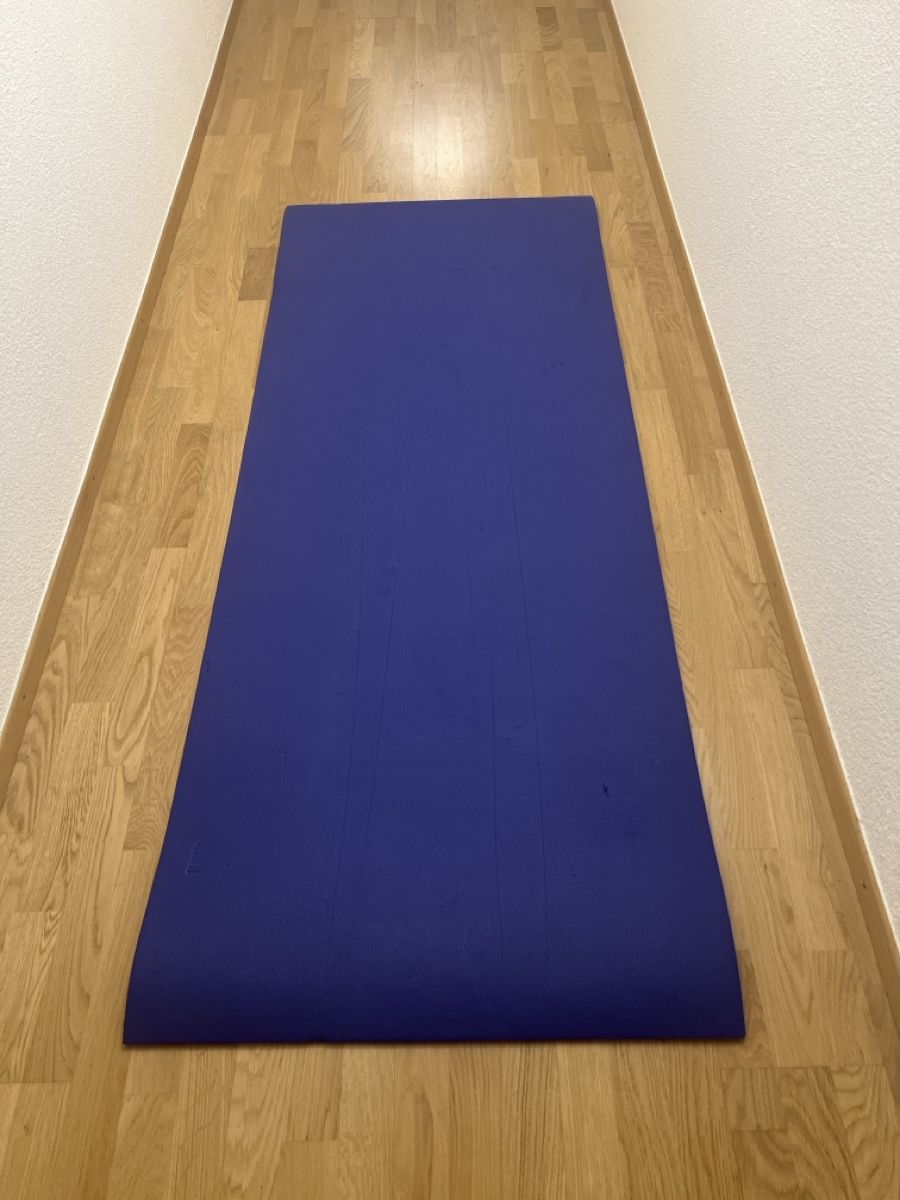 Tappetini fitness: Sportmatte K-TEC blau/rot Wendematte – Usato da Uznach venduto da Apuutze 2
