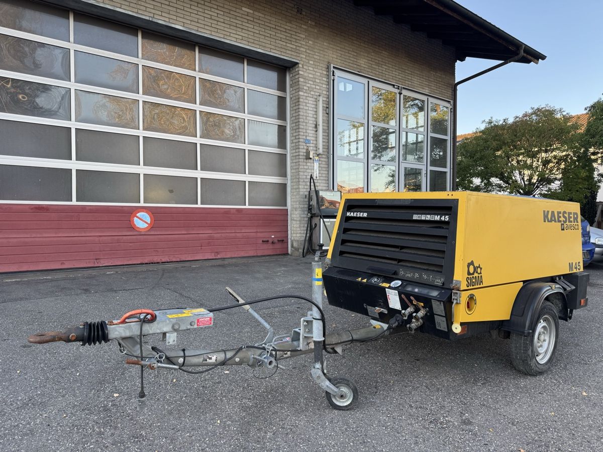 Kaeser Kompressoren: Fahrbahrer Luftkompressor Kaeser M45  – Gebraucht aus Koppigen von JakupiFahrzeughandel