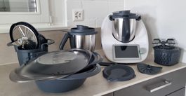 Thermomix TM6 inkl. 2. Mixtopf & weiteres Original-Zubehör
