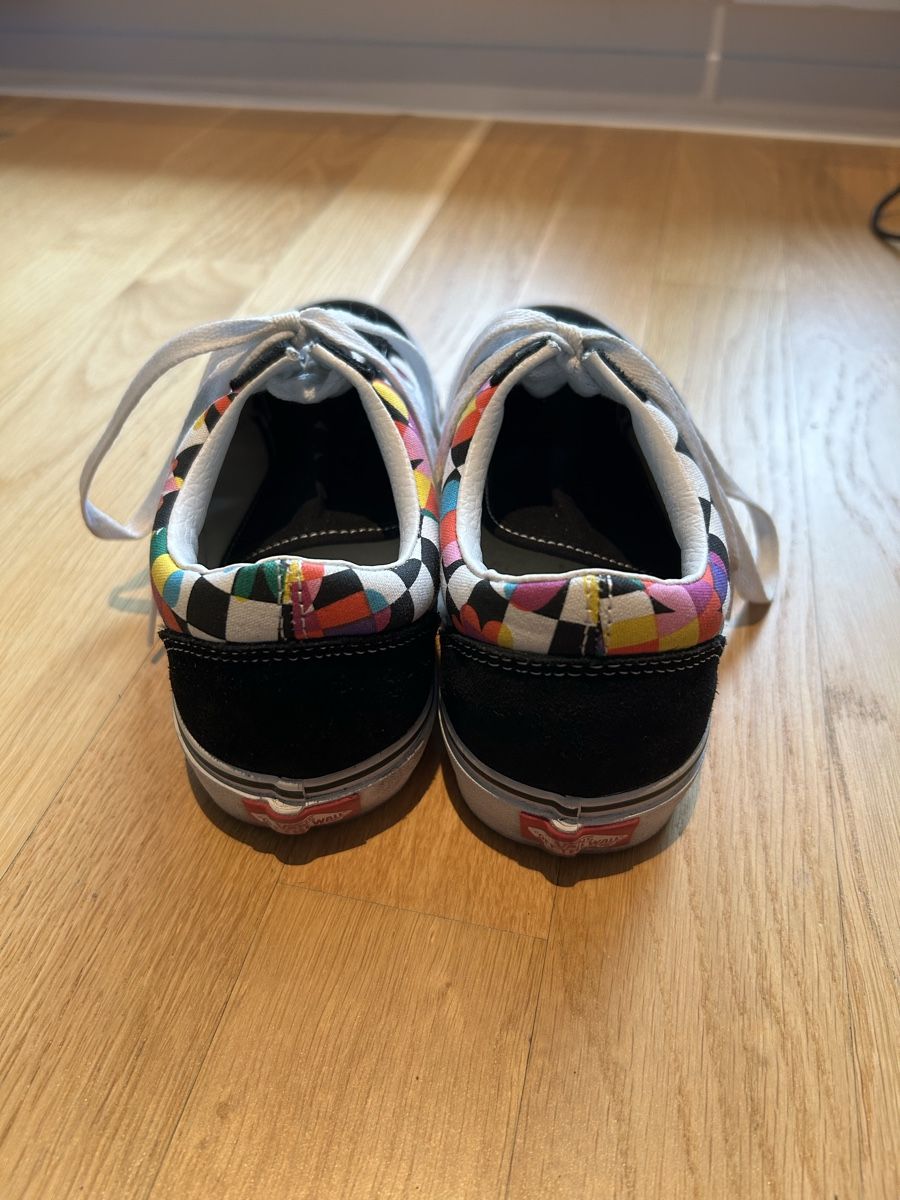 Vans Scarpe da uomo: Vans old skool floral checker sneaker, Grösse 38 – Usato da Bern venduto da Ilikebluegems 2