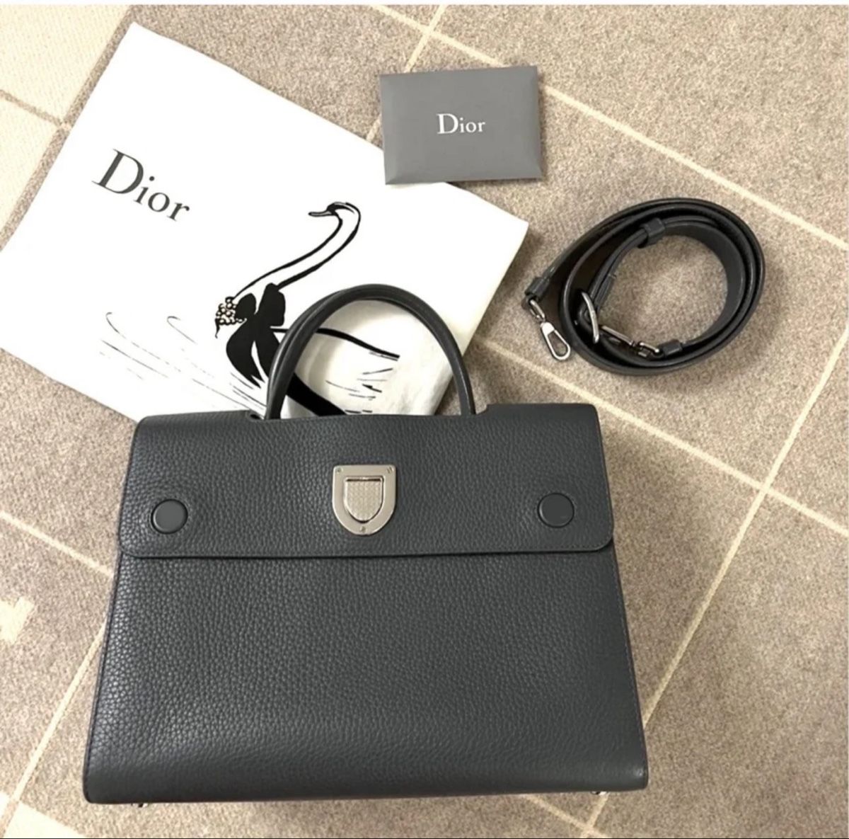 Dior Borse da donna: Dior Diorever Grey Bag with full set – Nuovo (secondo la descrizione) da Genève venduto da Cm7 1
