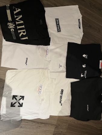 8Stk. Off-White / Amiri/ Palm Angels Shirts XL