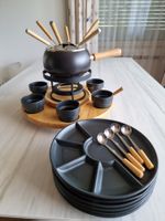 Hochwertiges 6er Fondue-Set „Natura“ – Komplettpaket