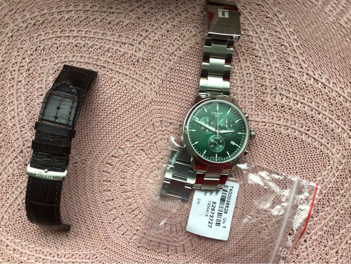 Tissot Orologi: Tissot Chronograph in Grün! – Nuovo (secondo la descrizione) da Oetwil am See venduto da ifnam 3