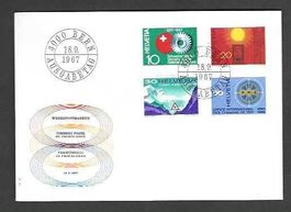 CH FDC Satz 1967