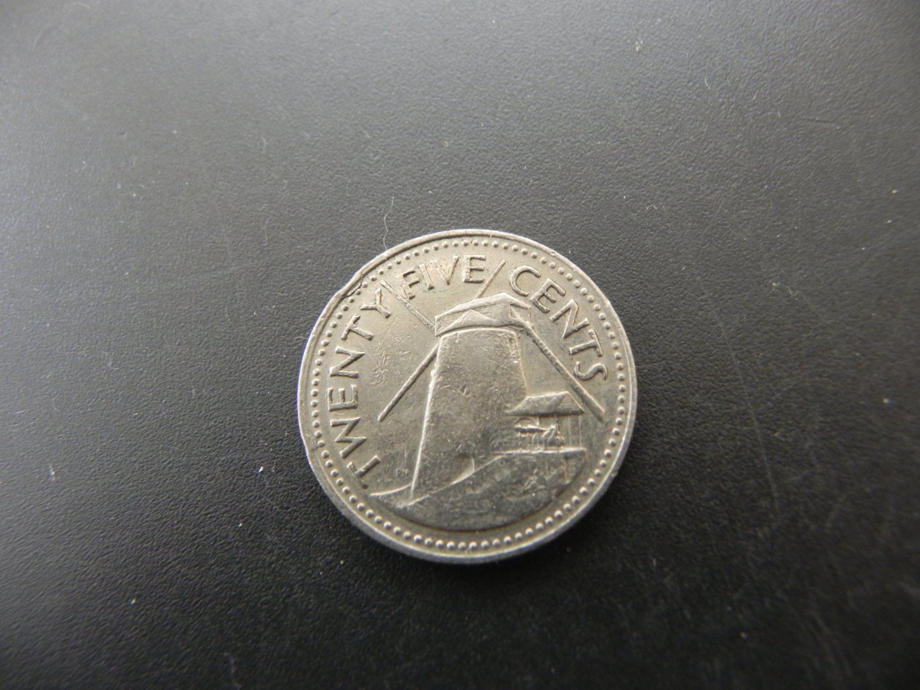 Alle Münzen: Barbados 25 Cents 1978 – Gebraucht aus Biel/Bienne von Gogolozi