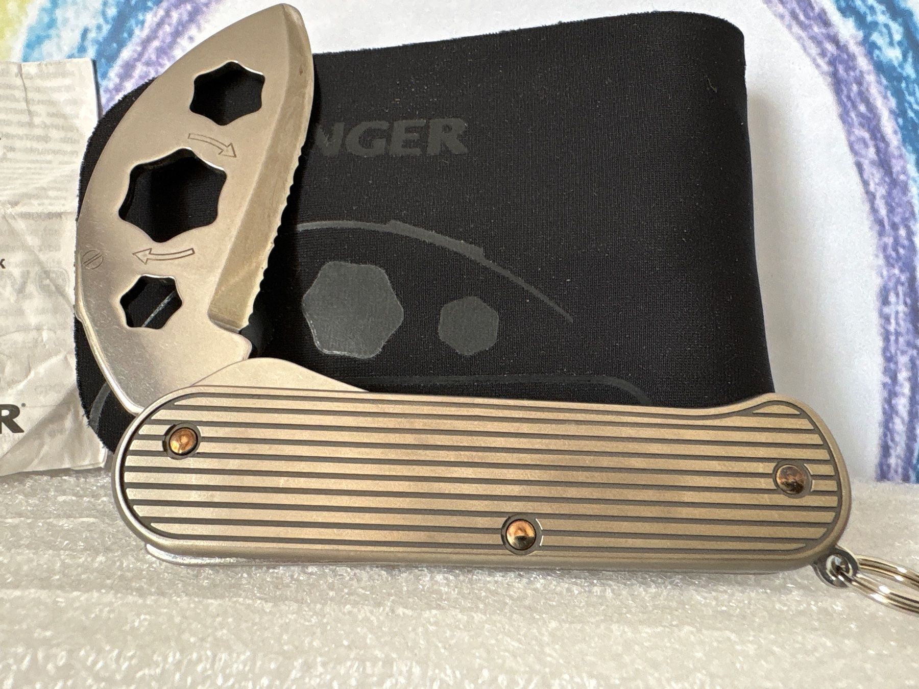 Wenger Taschenmesser: WENGER - Titanium Line - Sackmesser/Werkzeug – Gebraucht aus Andwil SG von Rainboli 2