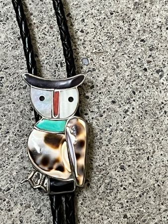 Bolo Tie Eule