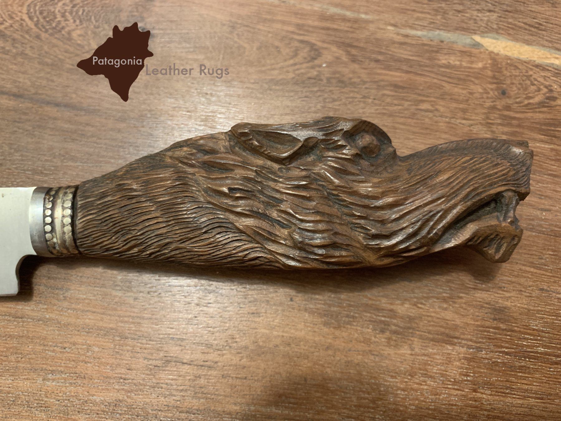 Accessori: Steakmesser mit geschnitztem Holzgriff  Wolf – Nuovo e nell'imballaggio originale da Arbedo venduto da patagonialeatherrugs 1