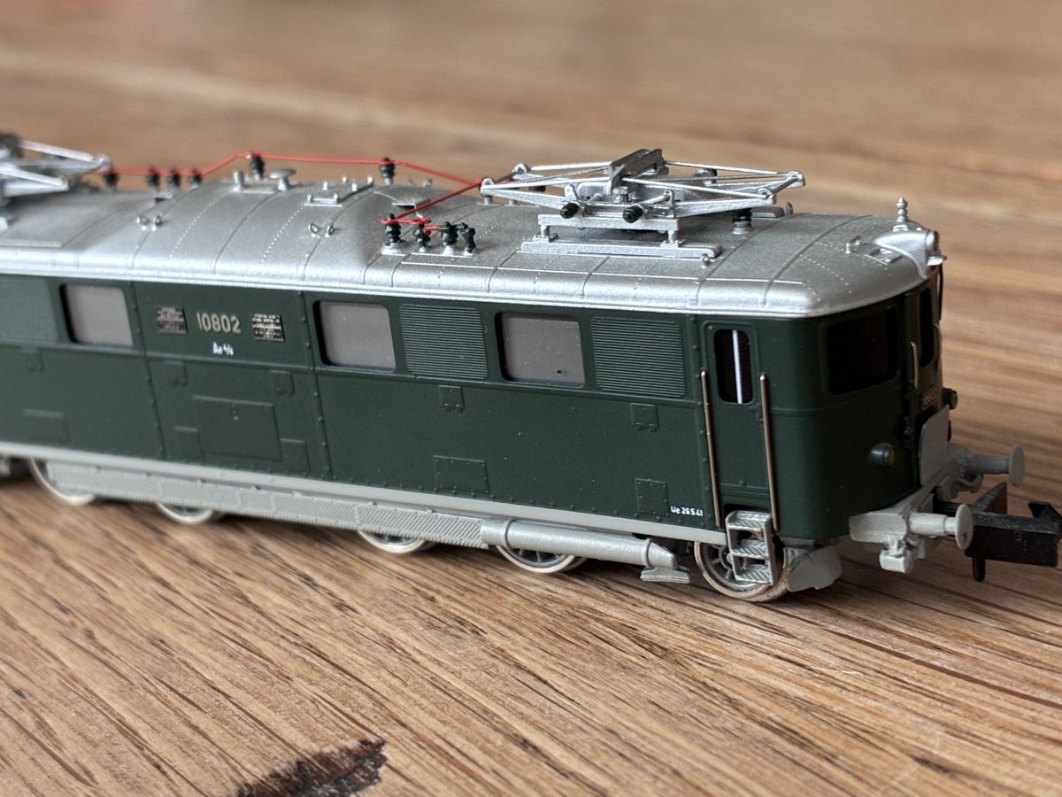 Lemaco Modellini di ferrovie: Lemaco N Ae 4/6 10802 Digital mit Pufferspeicher – Usato da Neunkirch venduto da Steff74 4