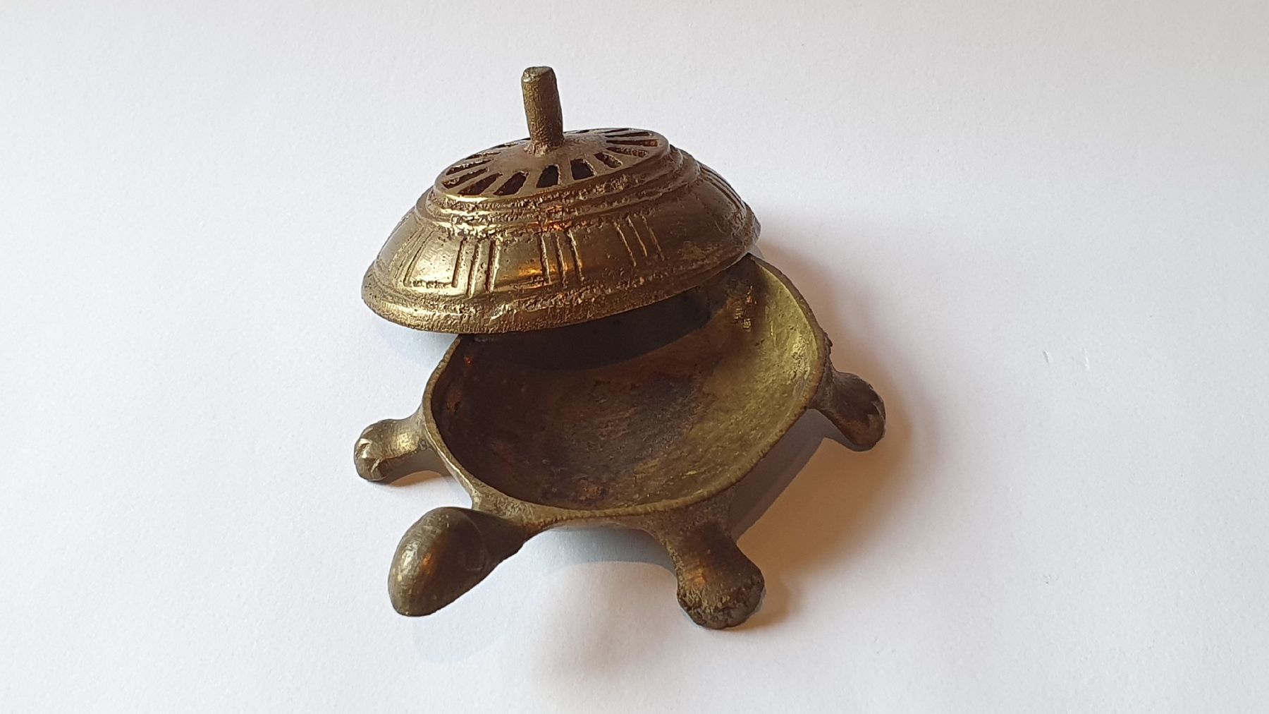 Figuren: Schildkröte vollplastisch aus Metall – Gebraucht aus Dürnten von stefanverkauft 3