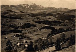 Am Höhenweg Teufen - Speicher. Ausblick vom Kulm