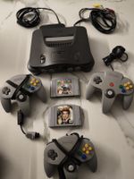 Nintendo 64 Konsole mit 3 Controller & 2 Spiele Top!