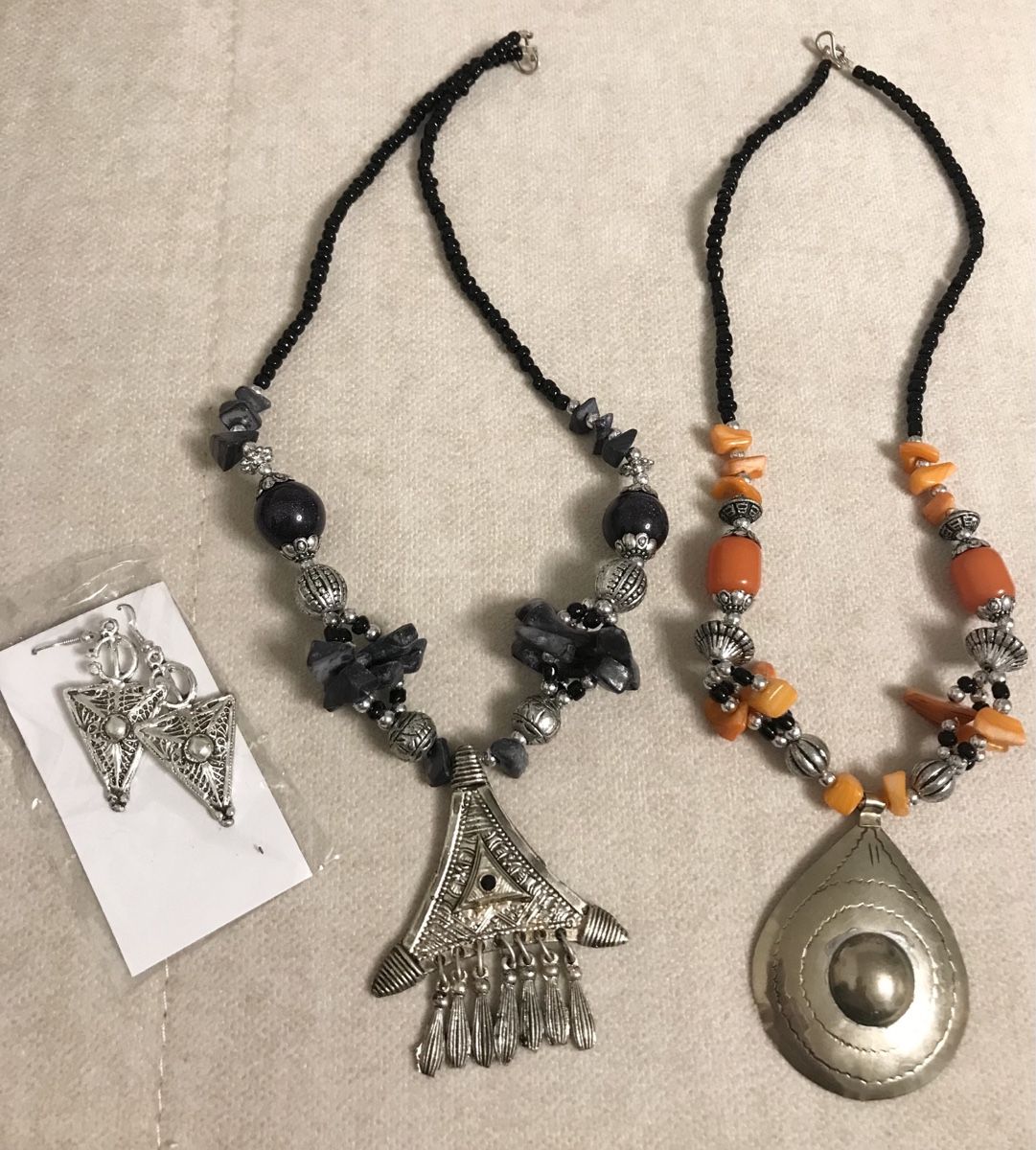 Catenine: Sommer Halskette Set, Modeschmuck, Ethno Style, Noch nie get – Nuovo (secondo la descrizione) da Dübendorf venduto da nela123