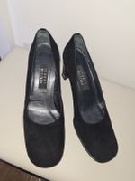 Stuart Weitzman Wildleder Pumps Schwarz Gr. 41 Top!
