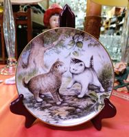 3 Stück Kaiser Porcelain Sammlerteller „Jungkatzen“