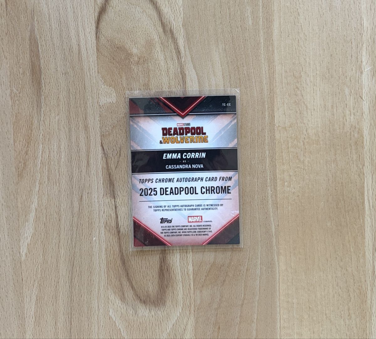 Topps Carte collezionabili: Topps Deadpool Chrome Autogramm Karte / Cassandra Nova 01/10 – Nuovo (secondo la descrizione) da Zollikofen venduto da tgdmace2 1