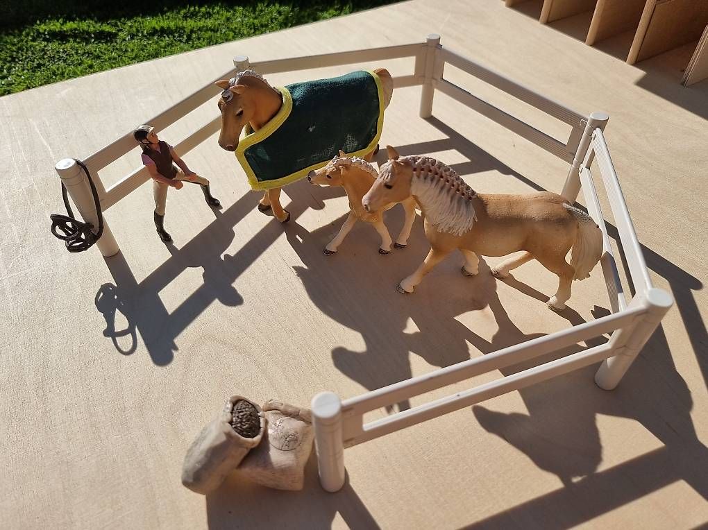 Schleich Jouets: Schleich Set "Familie Haflinger" – D'occasion à Ortschwaben par Patrick1978