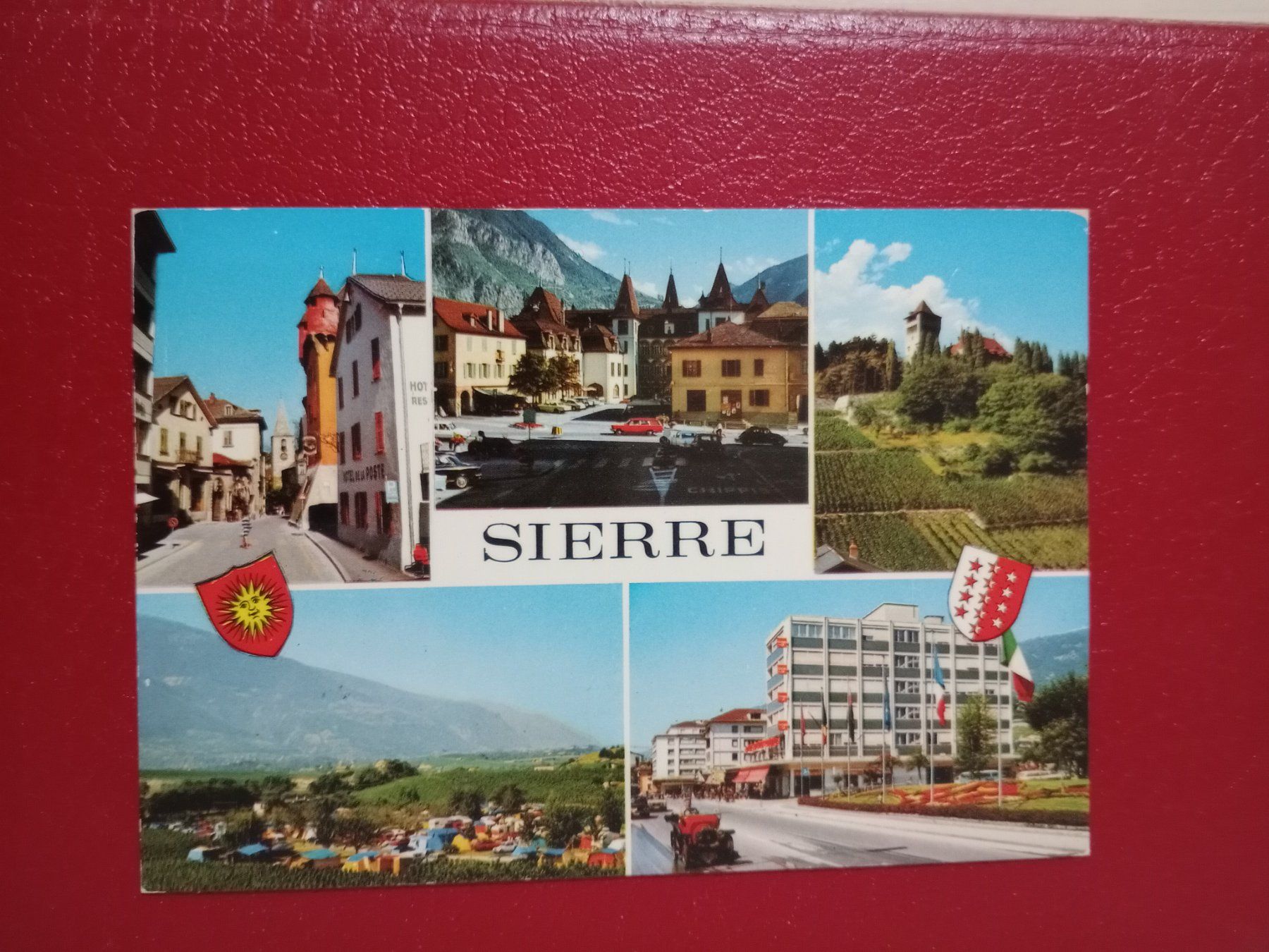 Cartes postales: Sierre Wallis mehrbildrig – D'occasion à Küttigen par Melisch1000