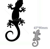 Stanzschablone Gecko, Echse  NEU