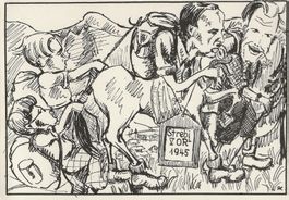 Strebi-Karte,Studentica,1945