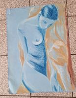 Pastellbild weiblicher Akt