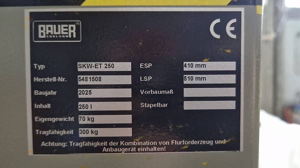 Contenitori edile: Kippmulde – Usato da Uerkheim venduto da birel79 2