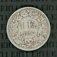CHF___1.00 1910 -vz 1 Franken