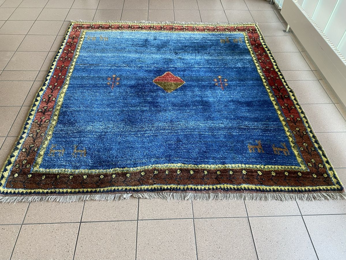 Gabbeh Tappeti: Perserteppich Gabbeh 207x207.cm – Usato da Büron venduto da Filadefia-888 4