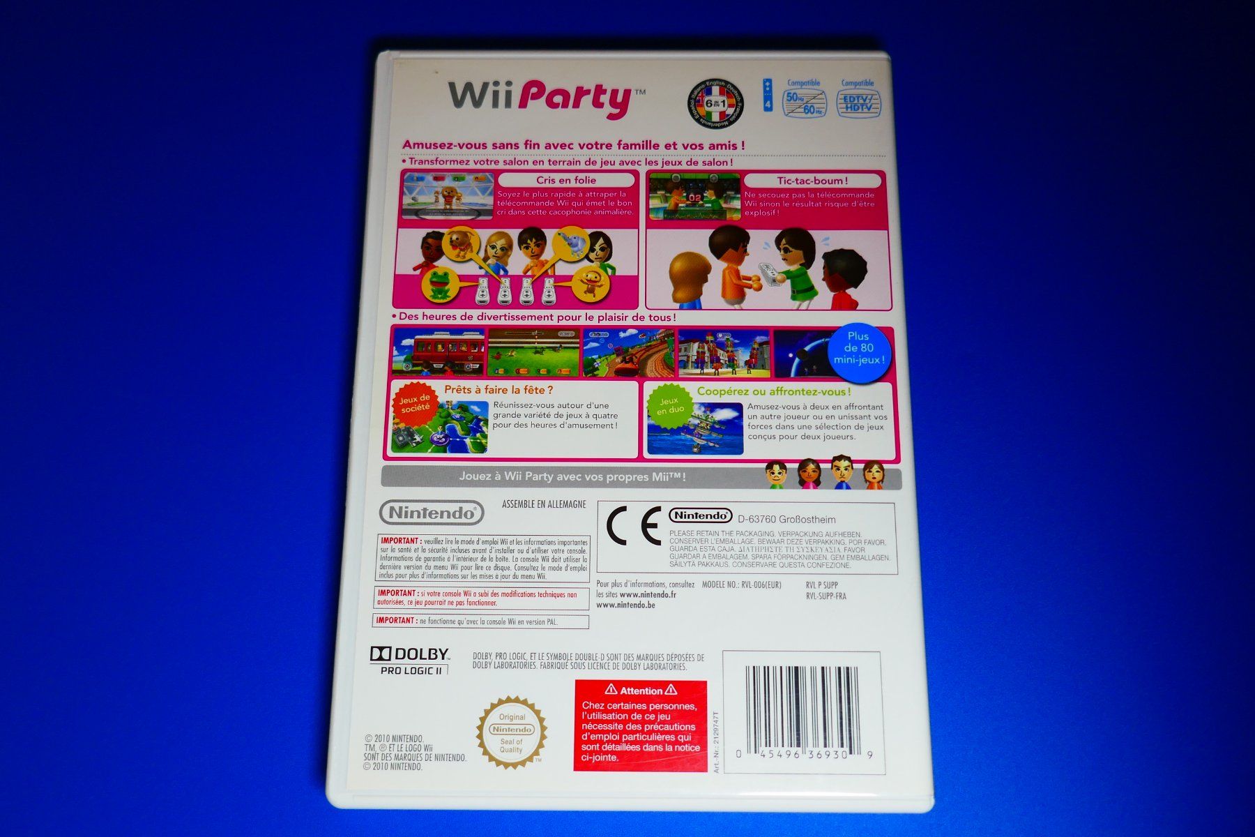 Nintendo Spiele: Wii Party - Nintendo Wii – Gebraucht aus Vuarrens von  2