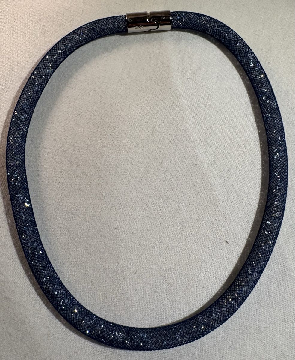 Swarovski Catenine: Collier Stardust dunkelblau von Swarovski – Usato da Zürich venduto da Nevada1