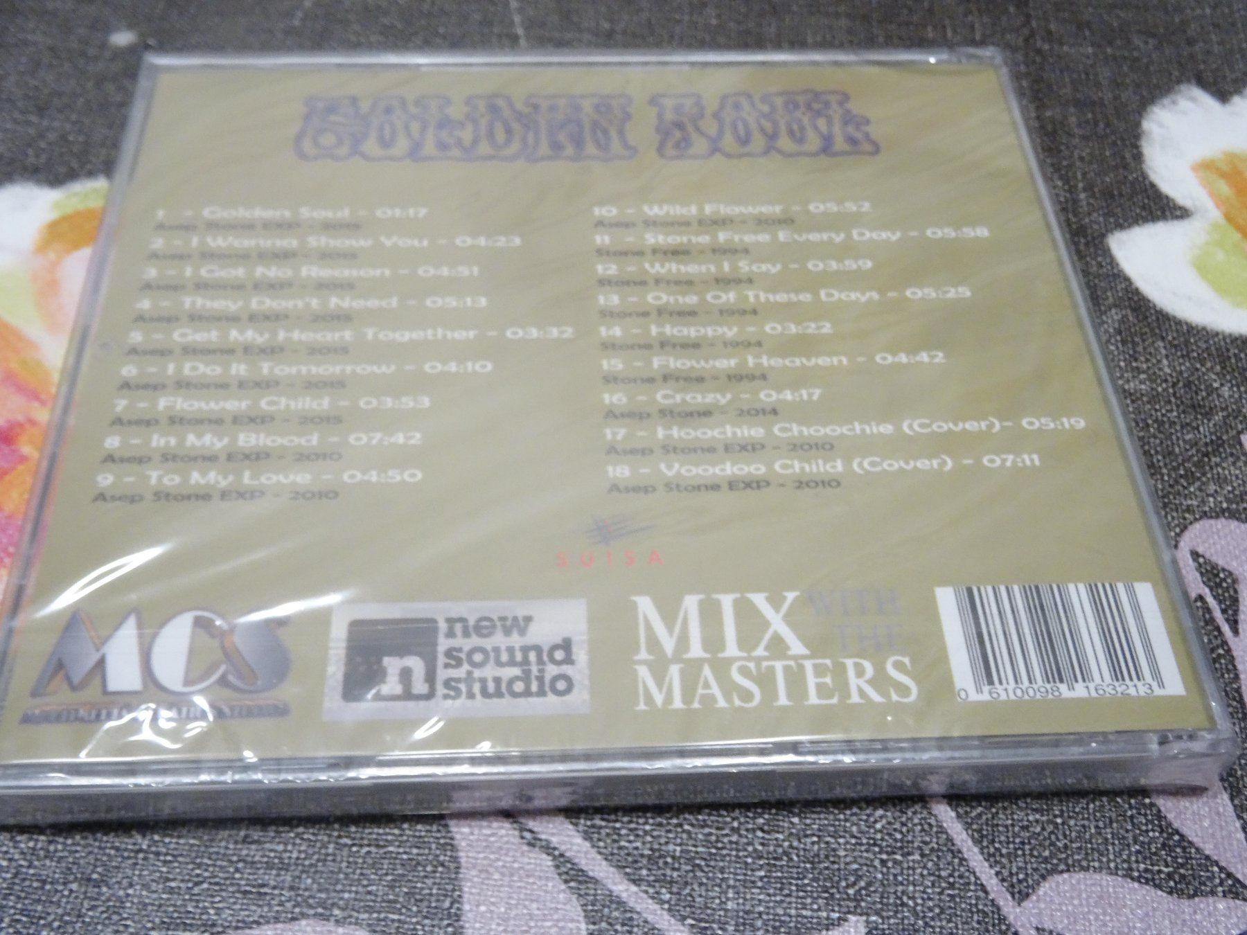 CD: Asep Stone Experience - Golden Soul CD NEUWARE – Nuovo e nell'imballaggio originale da Olten venduto da Disc-Ausverkauf 1
