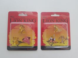 2x Disney König der Löwen Pins Set - The Lion King. Neu.