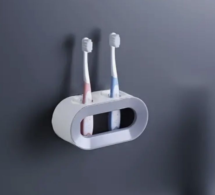 Altri accessori per il bagno: NEU Zahnbürstenhalter weiss/grau – Nuovo e nell'imballaggio originale da Wädenswil venduto da JJ15