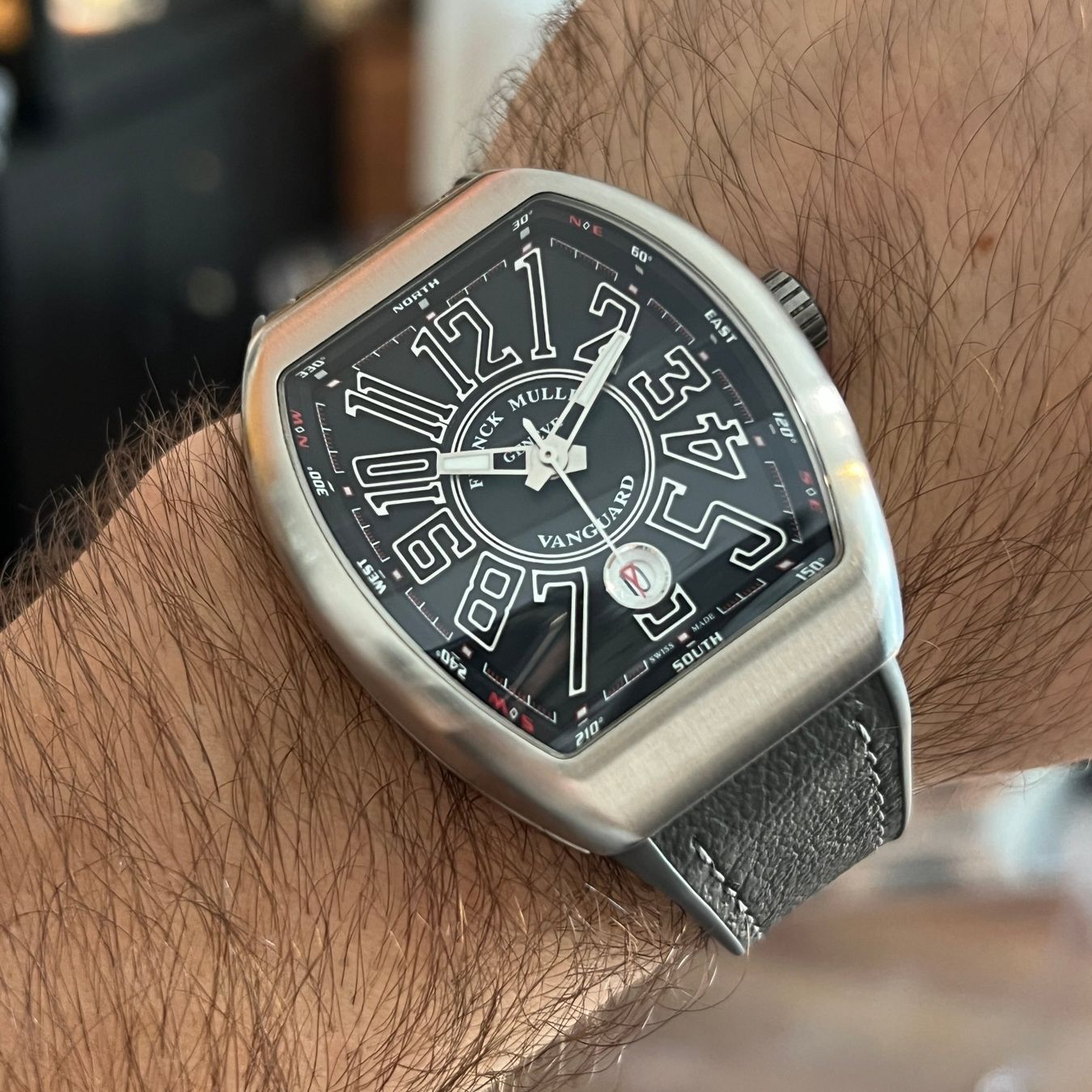 Franck Muller Montres: Franck Muller Vanguard Automatic Date Full Set V41SCDT – D'occasion à Carouge GE par Watchaser 3