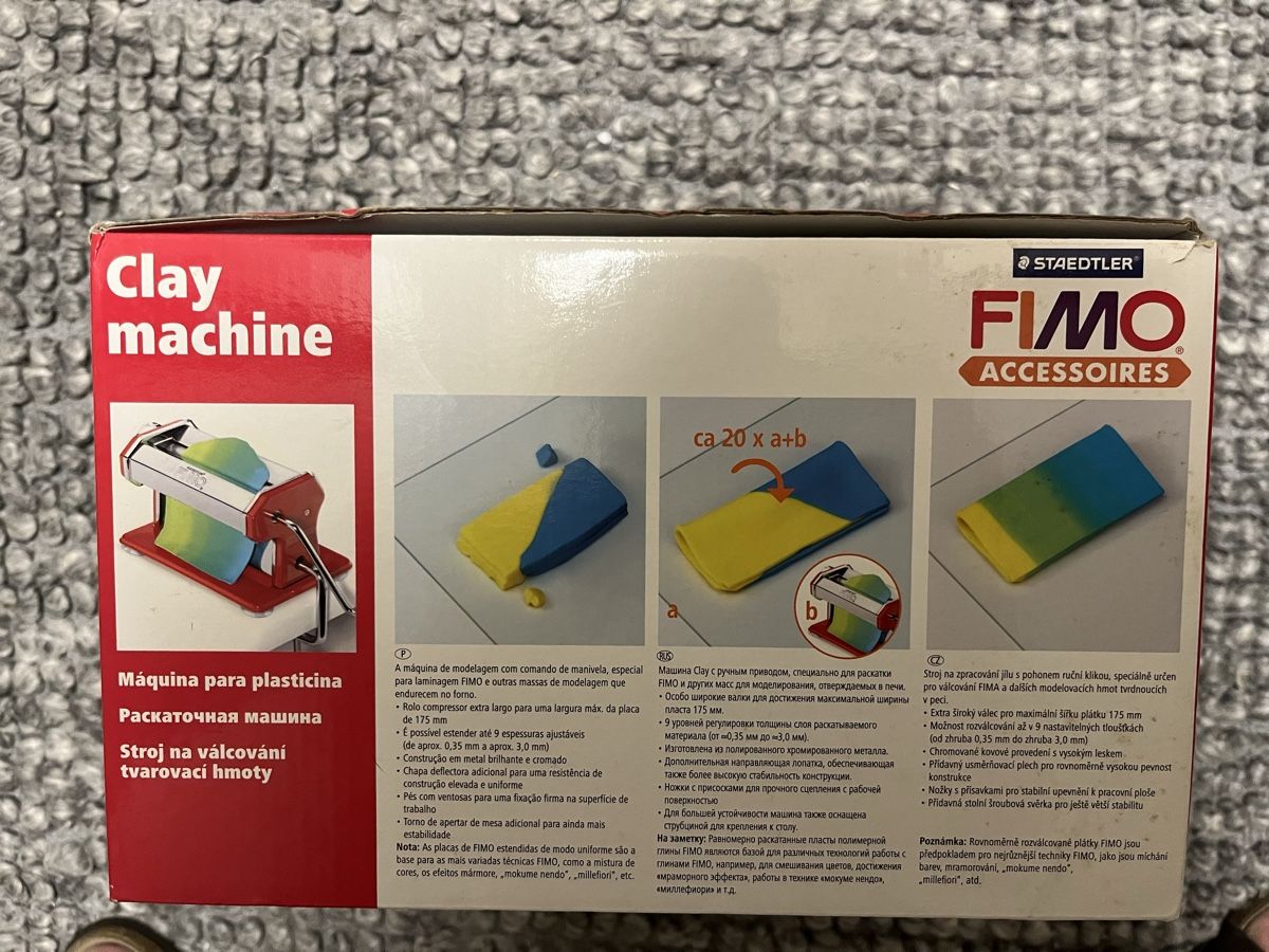 Materiale per modellare: Fimo Clay Machine Staedtler Accessoires neuwertig – Nuovo e nell'imballaggio originale da Seon venduto da Sonnenblume95 4