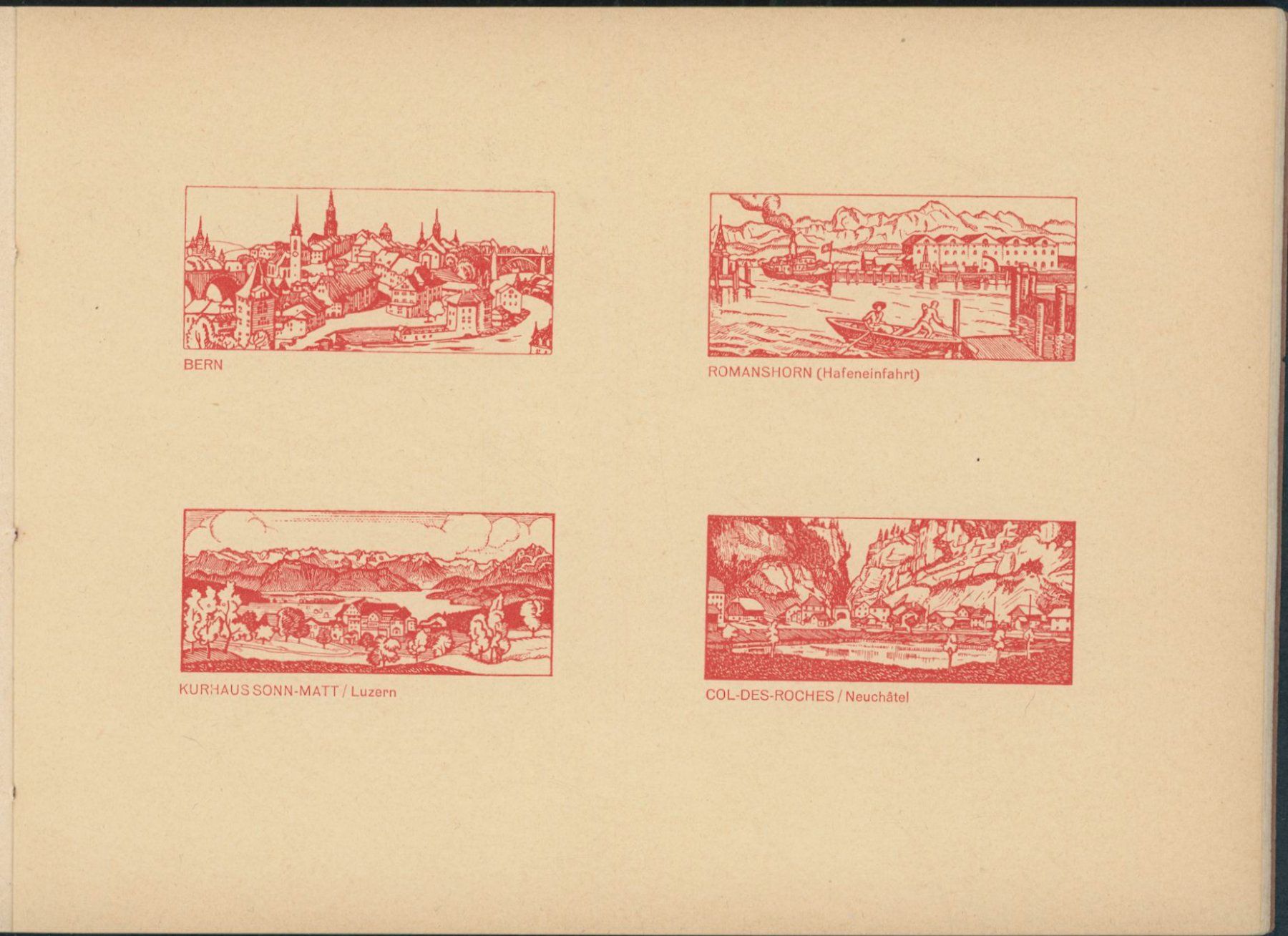 Alle Briefmarken: 1924 - Ganzsache - Geschenkheft - Bildpostkarte – Neu (gemäss Beschreibung) aus Schindellegi von leecollect 3