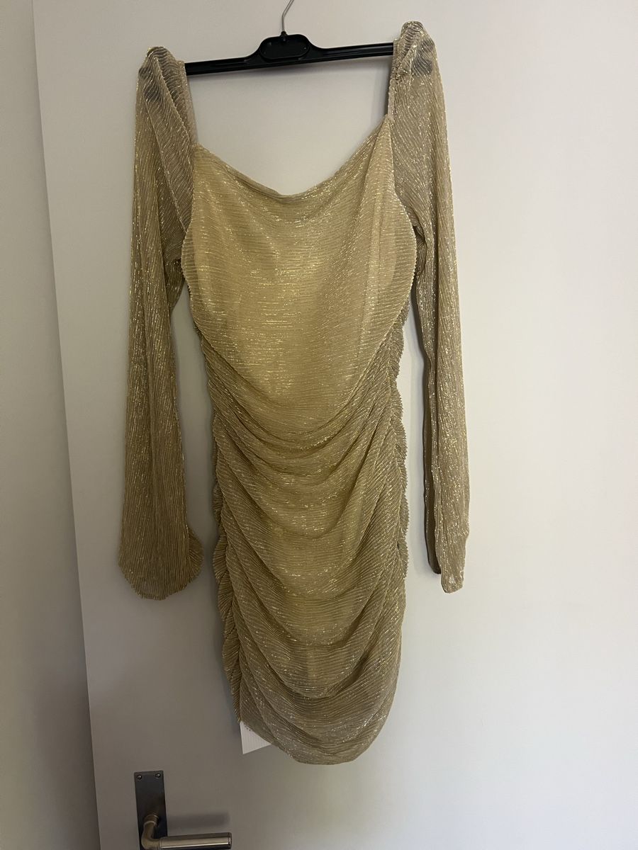 Vestiti: Cocktailkleid - Gold  – Nuovo (secondo la descrizione) da Kriens venduto da mendaa